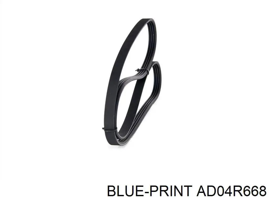 Ремень генератора AD04R668 Blue Print