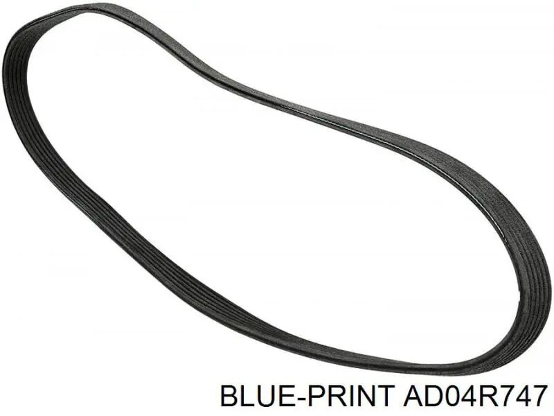Клиновый ремень Blue Print AD04R747 цена, от 3.88 USD