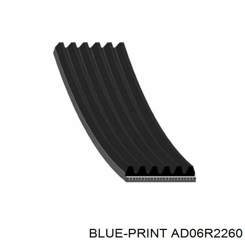 Клиновый ремень Blue Print AD06R2260 цена, от 15.96 USD