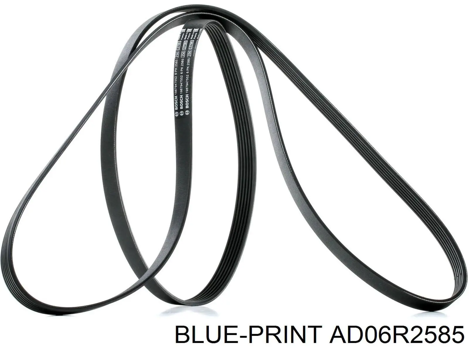 Клиновый ремень Blue Print AD06R2585 цена, от 17.76 USD