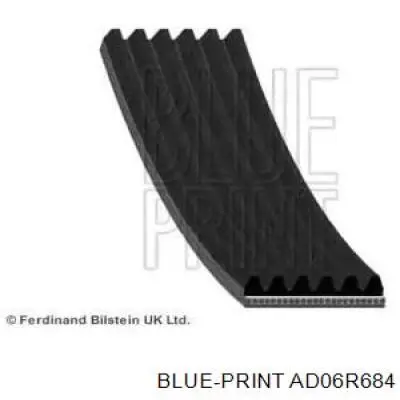 Ремень генератора AD06R684 Blue Print