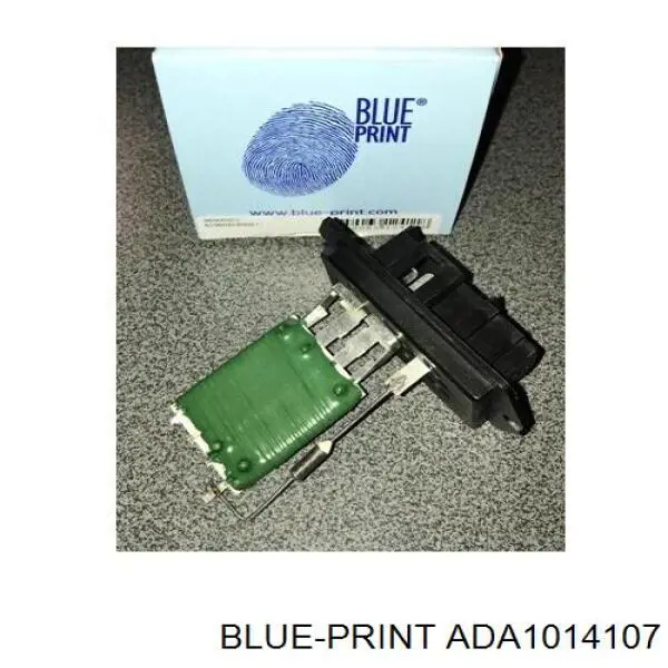 Resitencia, ventilador habitáculo ADA1014107 Blue Print