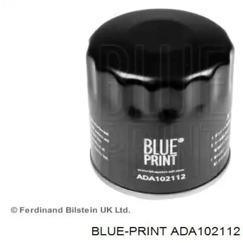 Filtro de aceite ADA102112 Blue Print