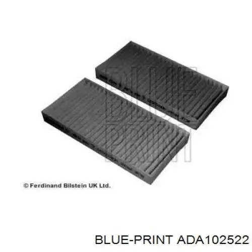 Купить ADA102522 Blue Print Фильтр салона угольный