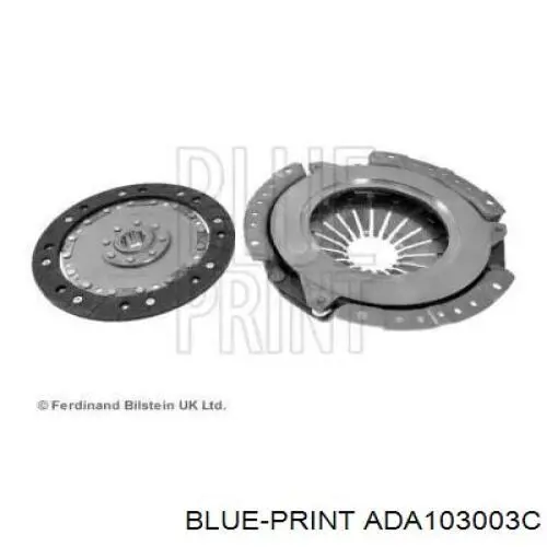 Kit de embrague (3 partes) ADA103003C Blue Print