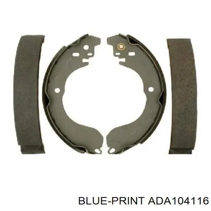 Тормоза рабочие задние ножные и тормозные барабаны Blue Print ADA104116 цена, от 28.65 USD