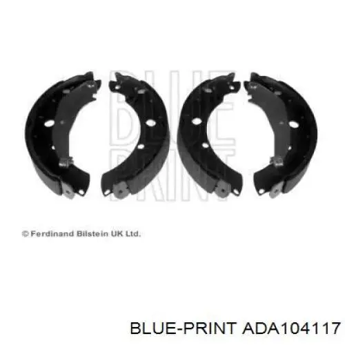 Задние барабанные колодки ADA104117 Blue Print