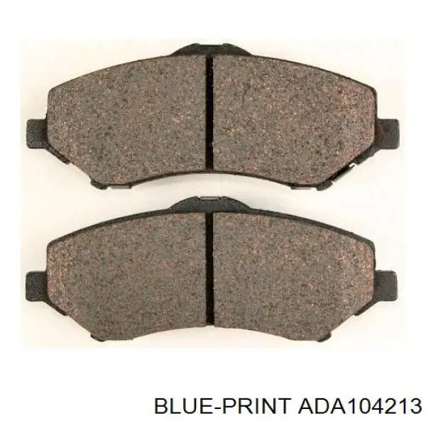 Передние тормозные колодки ADA104213 Blue Print