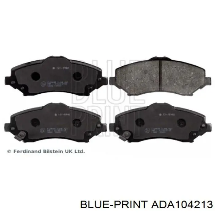 Колодки Blue Print ADA104213 цена, от 38.11 USD