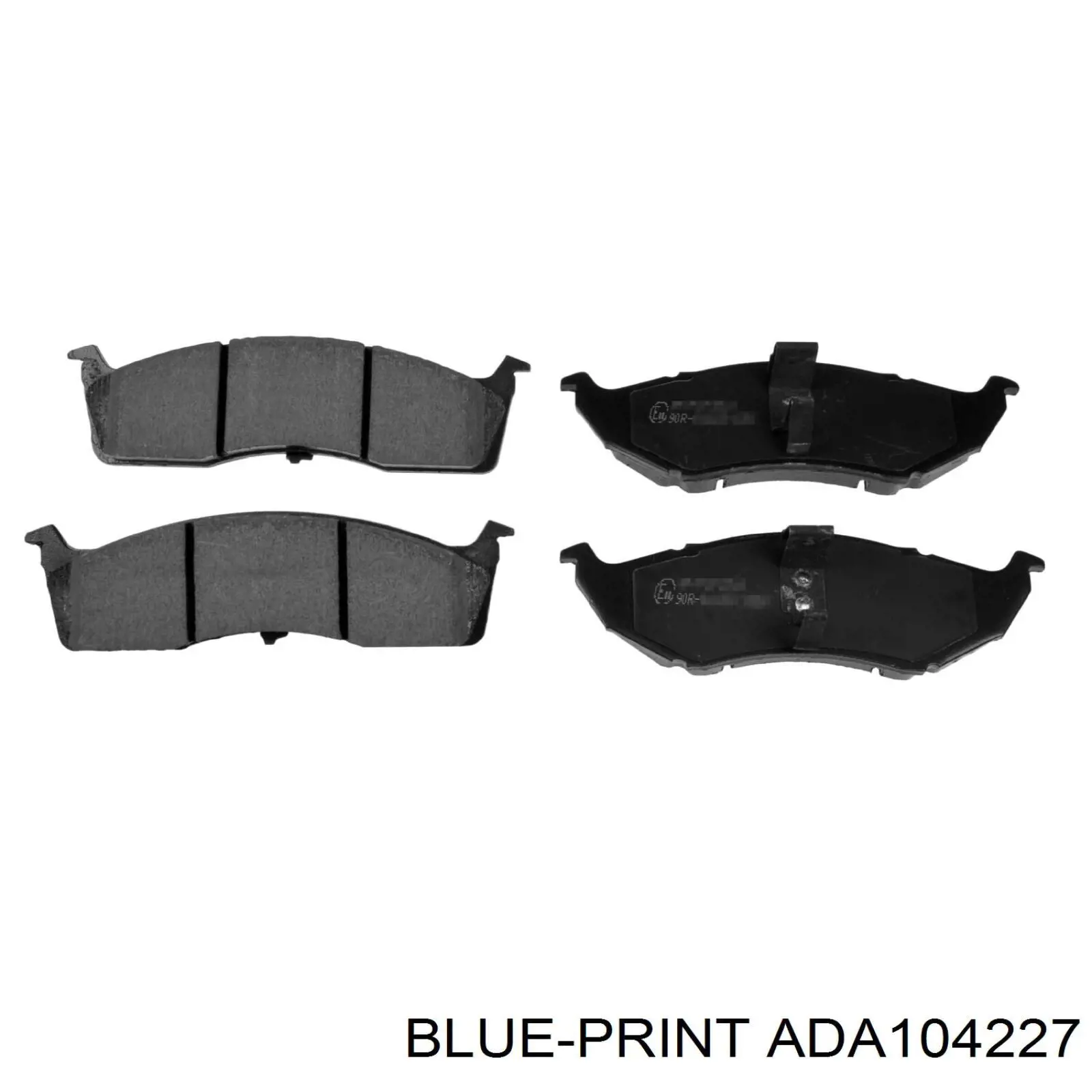 Pastillas de freno delanteras ADA104227 Blue Print