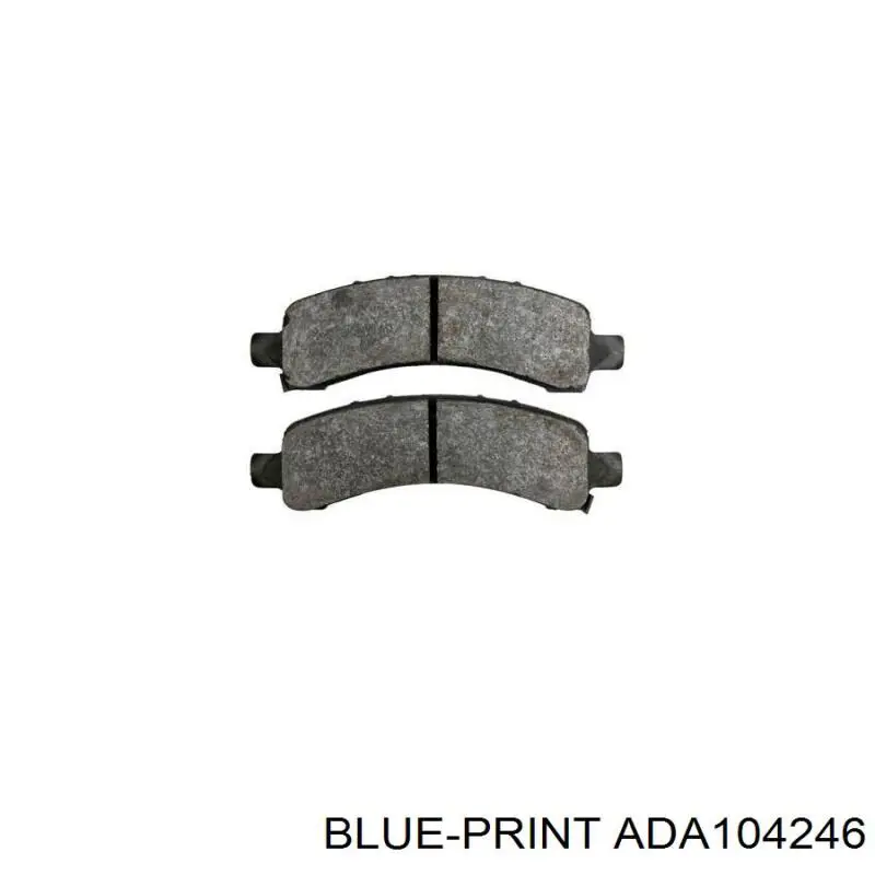 Колодки Blue Print ADA104246 цена, от 31.49 USD