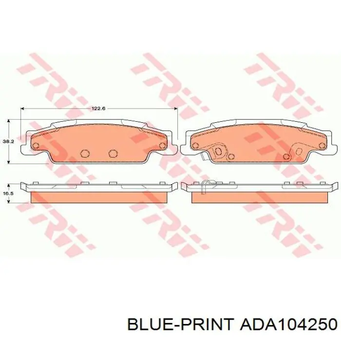 Купить PD922 Wagner Колодки тормозные задние, дисковые