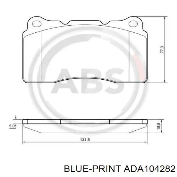 Тормозные колодки Renault (RVI) 410603303R