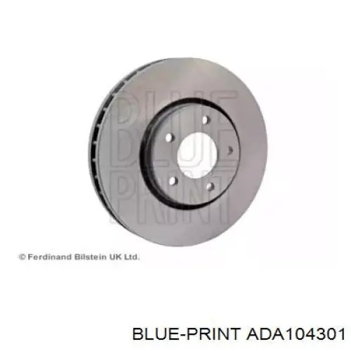 Freno de disco delantero ADA104301 Blue Print