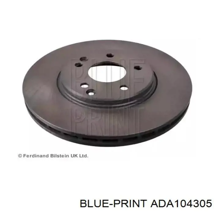 ADA104305 Blue Print диск тормозной передний