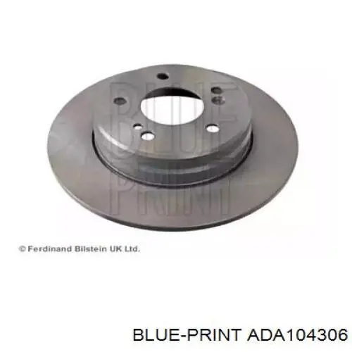 Тормозные диски ADA104306 Blue Print