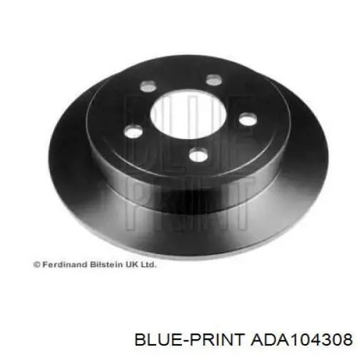 Купить ADA104308 Blue Print Диск тормозной задний