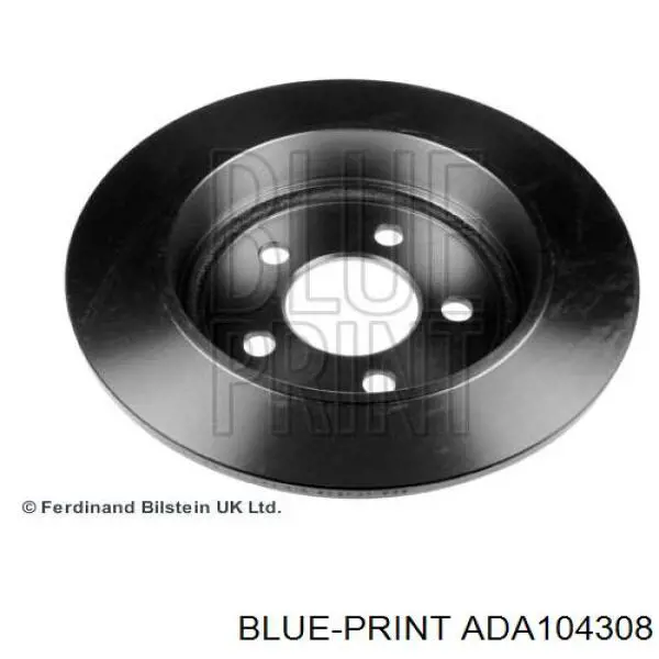Тормозные диски ADA104308 Blue Print