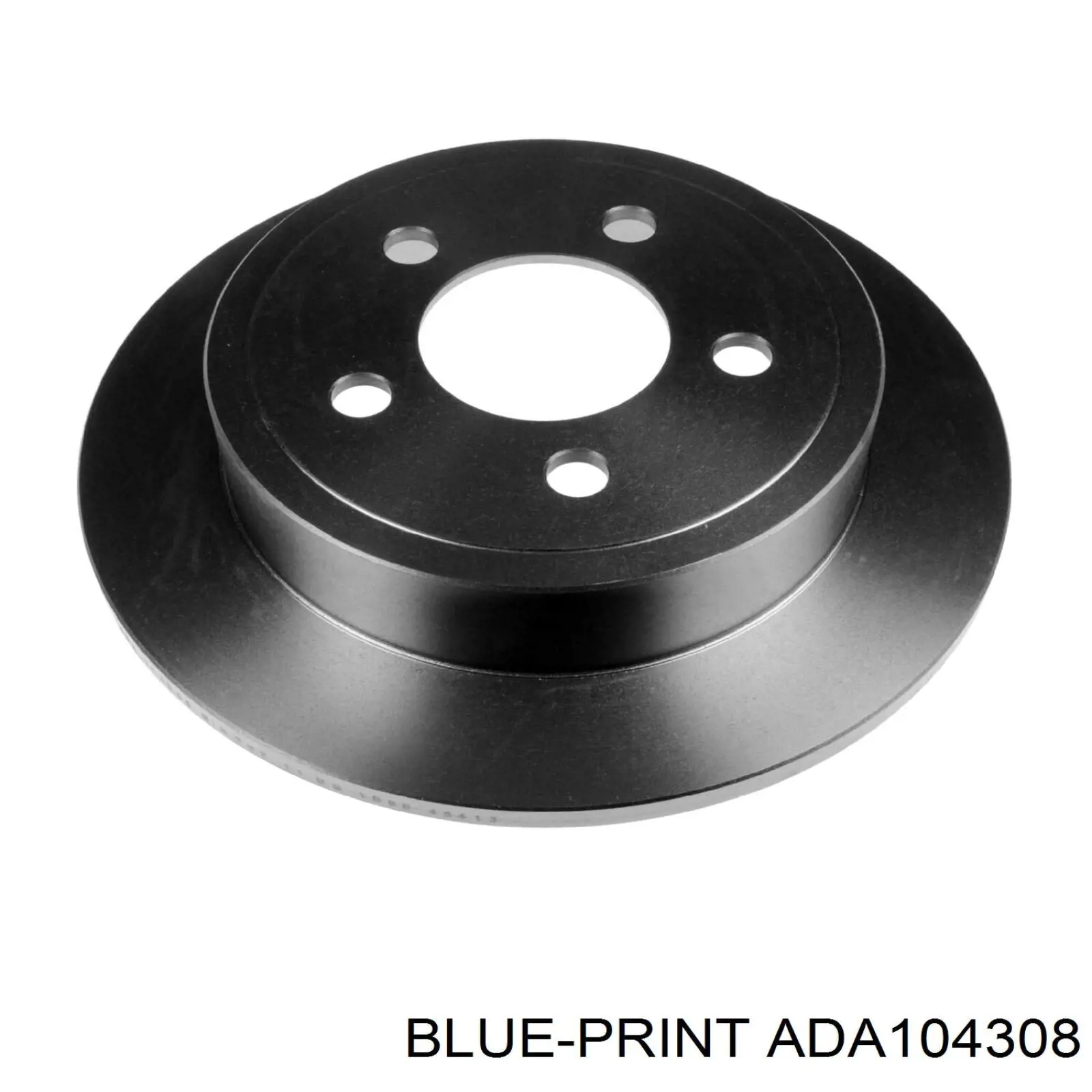 Disco de freno trasero ADA104308 Blue Print