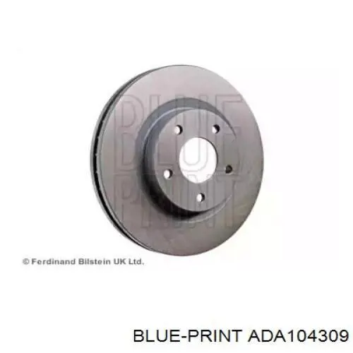 Диск гальмівний передній ADA104309 Blue Print