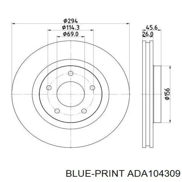 ADA104309 Blue Print