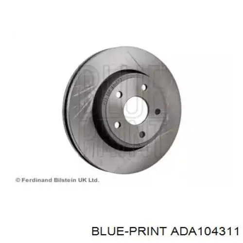 Freno de disco delantero ADA104311 Blue Print