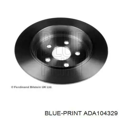 Disco de freno trasero ADA104329 Blue Print