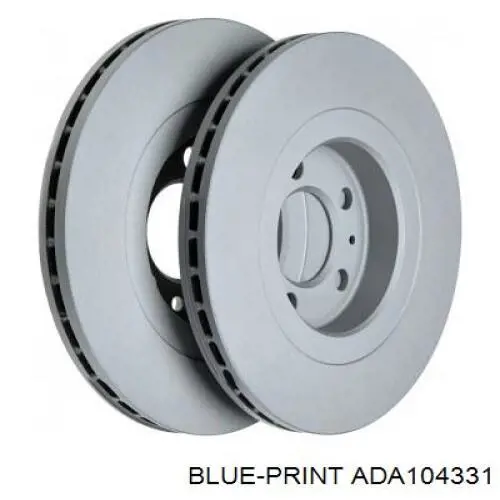 Передние тормозные диски ADA104331 Blue Print