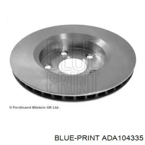 Freno de disco delantero ADA104335 Blue Print