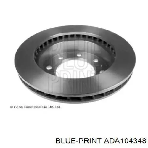 Freno de disco delantero ADA104348 Blue Print
