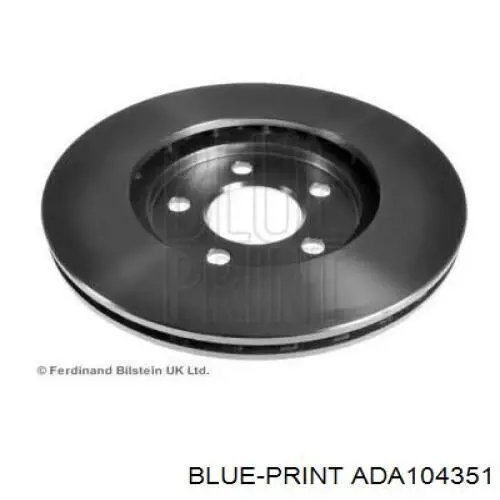 Freno de disco delantero ADA104351 Blue Print