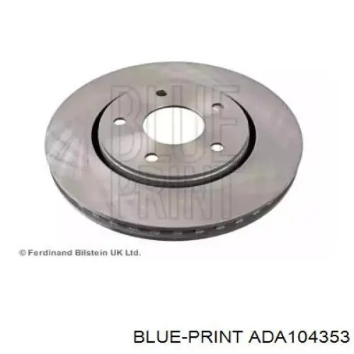 Передние тормозные диски ADA104353 Blue Print