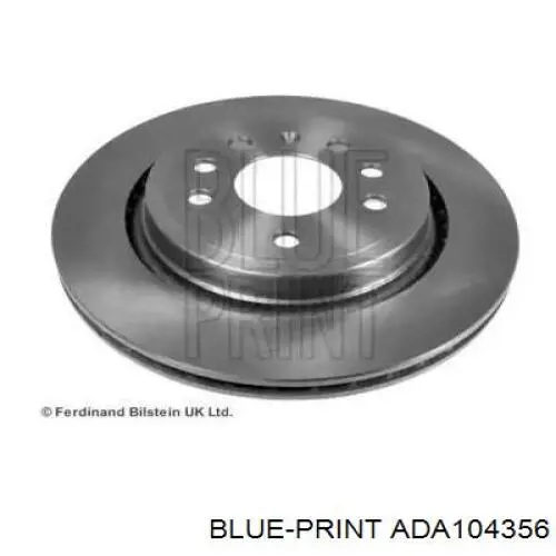 ADA104356 Blue Print диск тормозной задний