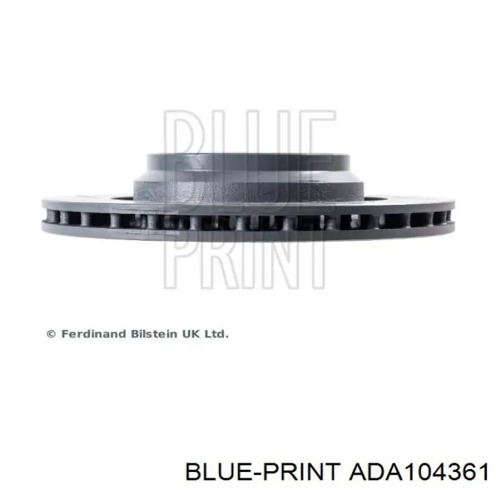 ADA104361 Blue Print диск тормозной задний
