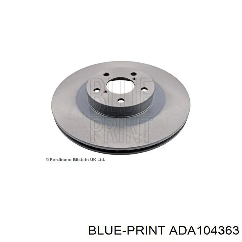 Передний тормозной диск Blue Print ADA104363