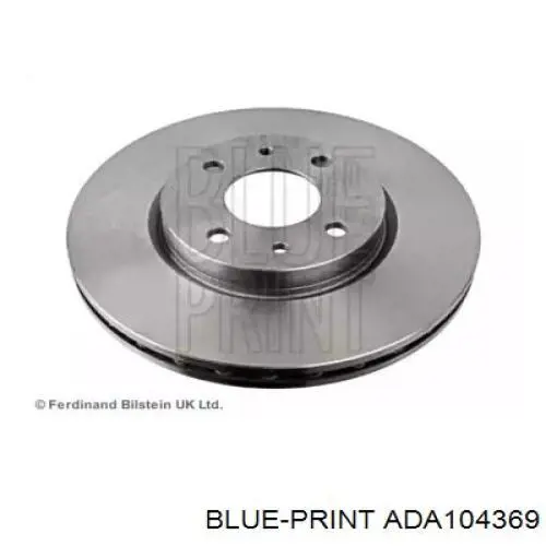 Передние тормозные диски ADA104369 Blue Print