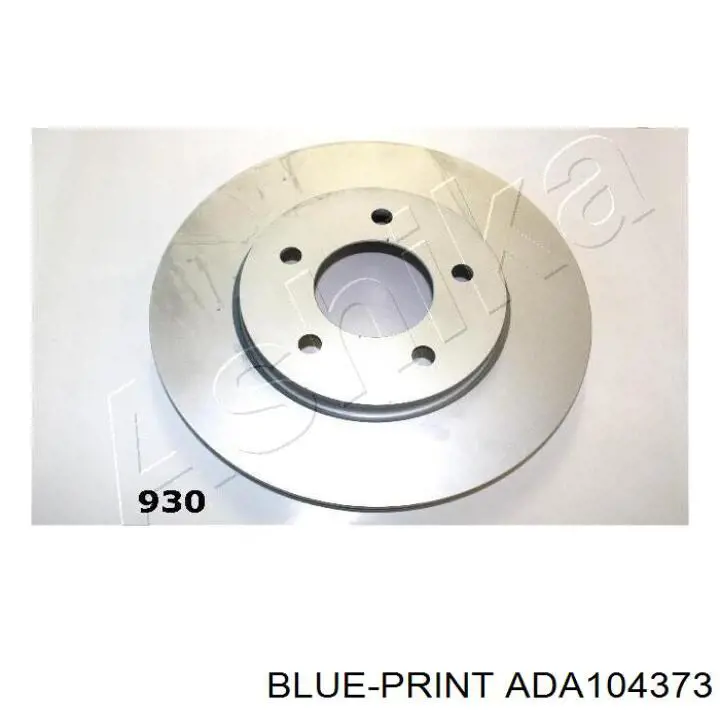 Передний тормозной диск Blue Print ADA104373