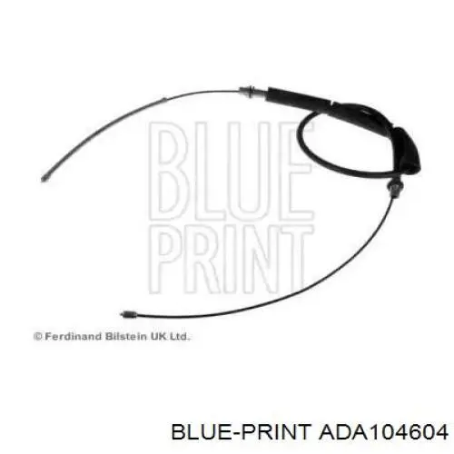 ADA104604 Blue Print трос ручного тормоза задний левый