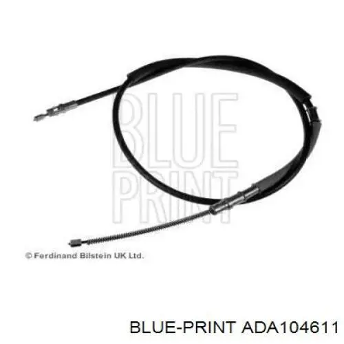 ADA104611 Blue Print трос ручного тормоза задний правый
