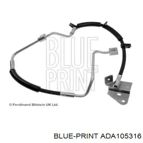 Купить ADA105316 Blue Print Шланг тормозной передний, правый