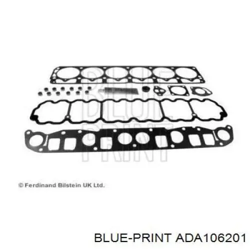 Верхний комплект прокладок двигателя ADA106201 Blue Print