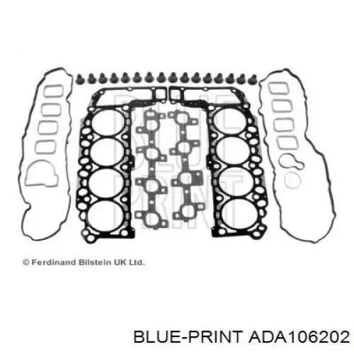 Верхний комплект прокладок двигателя ADA106202 Blue Print