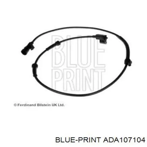 Sensor ABS delantero derecho ADA107104 Blue Print