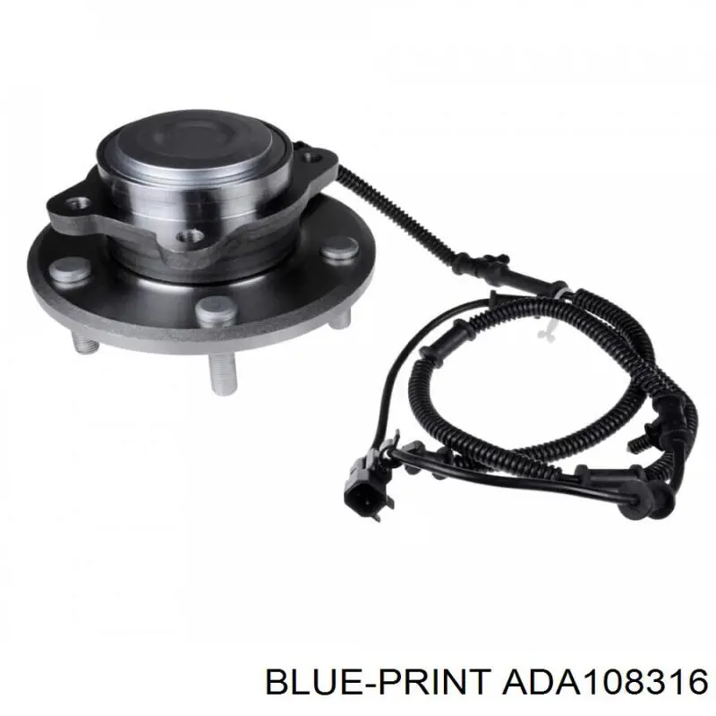 Cubo de rueda trasero ADA108316 Blue Print