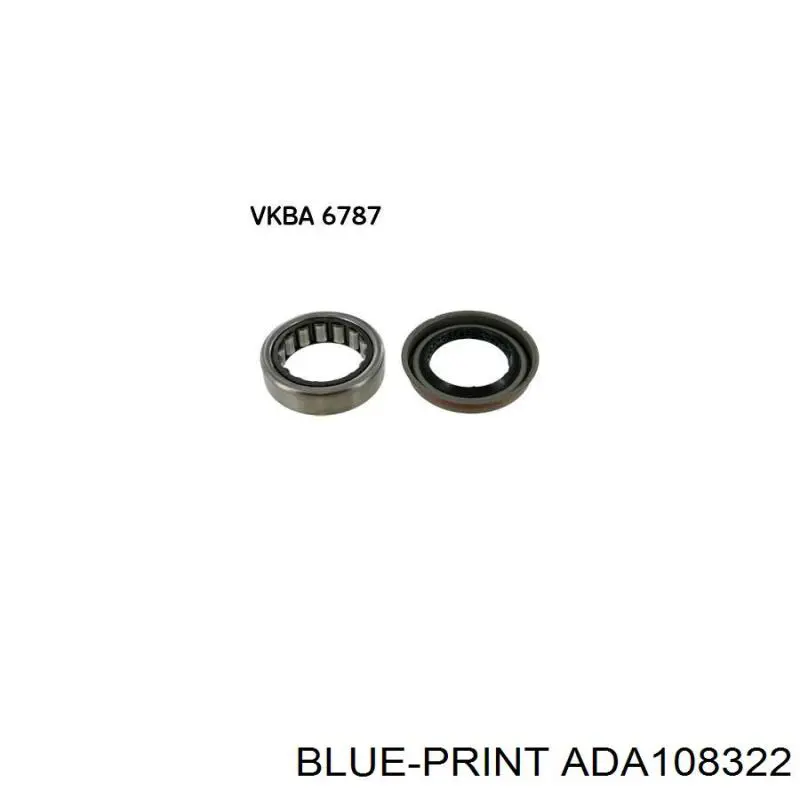 Подшипники задней ступицы Blue Print ADA108322 цена, от 27.53 USD