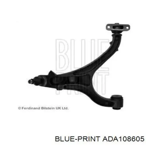 Рычаг передней подвески нижний левый ADA108605 Blue Print