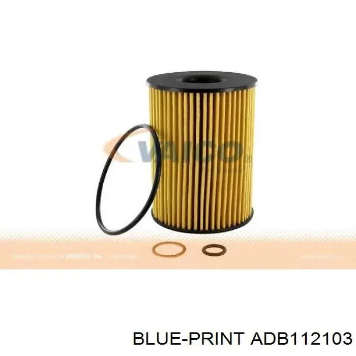 Filtro de aceite ADB112103 Blue Print