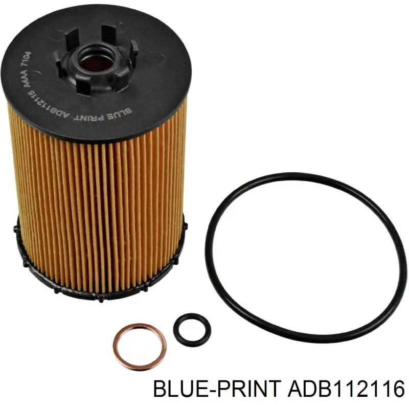 Фильтр очистки масла центробежный Blue Print ADB112116 цена, от 6.66 USD