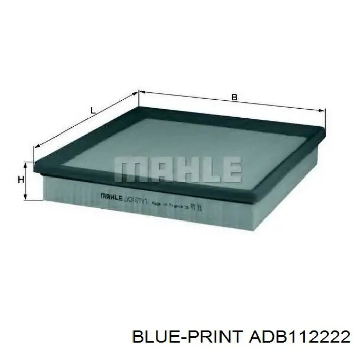 Фильтр воздушный Blue Print ADB112222