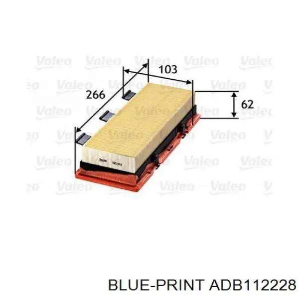 Купить B12440 Borsehung Автомобильный фильтр воздуха